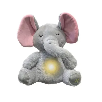 1pc, 11.8in breathing teddy bear, four-speed adjustment, music, breathing, rhythm, light, the best