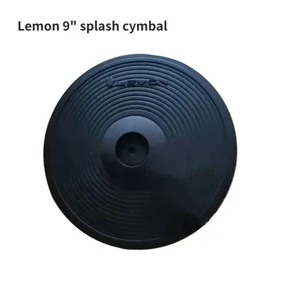 Lemon drum cymbal 9" splash dual zone full covered with choke