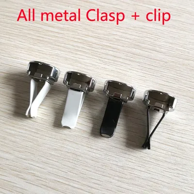 5pcs All metal Clasp + clip Car Air Freshener Air Diffuser Air Conditioning Vent Clip Auto Perfume