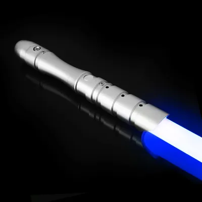 PHS Lightsaber Heavy Dueling, Rechargeable Metal Cosplay Light saber, Loud Sound for Adults ,Kids