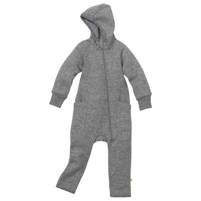 disana - Kid's Zipp-Overall - Overall Gr 86/92 grau