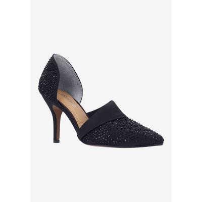 Women's Kaleena Pump by J. Renee in Black (Size 6 1/2 M)