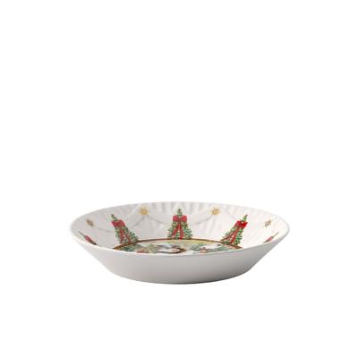 Villeroy & Boch Schale groß, Schneemann bauen Toy's Fantasy Länge 25 x Breite Höhe 4,3 cm Image