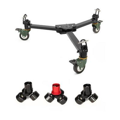 Proaim Agile Heavy-Duty Floor & Track Studio Dolly for Spiked Tripods DL-AGLE-01