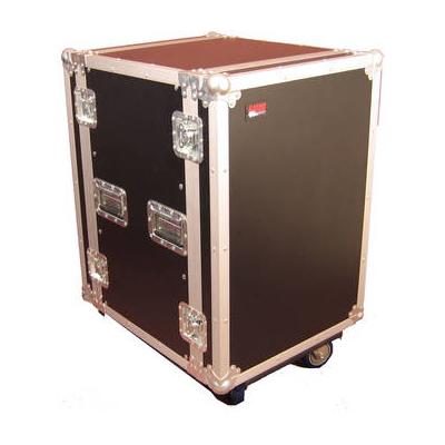 Gator G-Tour 14U Cast Tour Style ATA Flight Rack Case with Casters G-TOUR 14U CAST