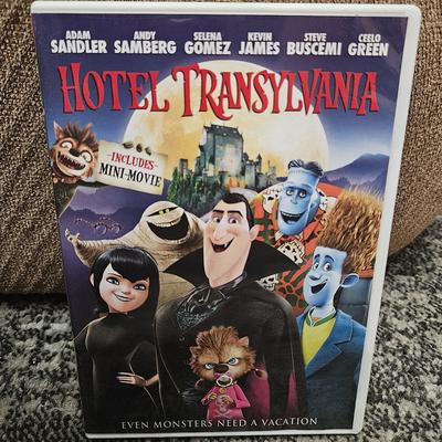 Columbia Media | Hotel Transylvania Dvd Family Movie Animation Adam Sandler Selma Gomez | Color: Black/Red | Size: Os