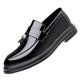 I Am Very Busy Slip On Walking Shoes Breathable Comfort Fashion Loafers Leather Sneakers Driving Shoes for Male Business Work Mens Minimalist Shoes Leather (Black, 7)