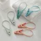 12pcs Hook clip hanger household clothesline travel clothesline strong small windproof clip for