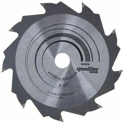 Bosch Kreissägeblatt Speedline Wood, 130 x 16 x 2 mm, 9 Image