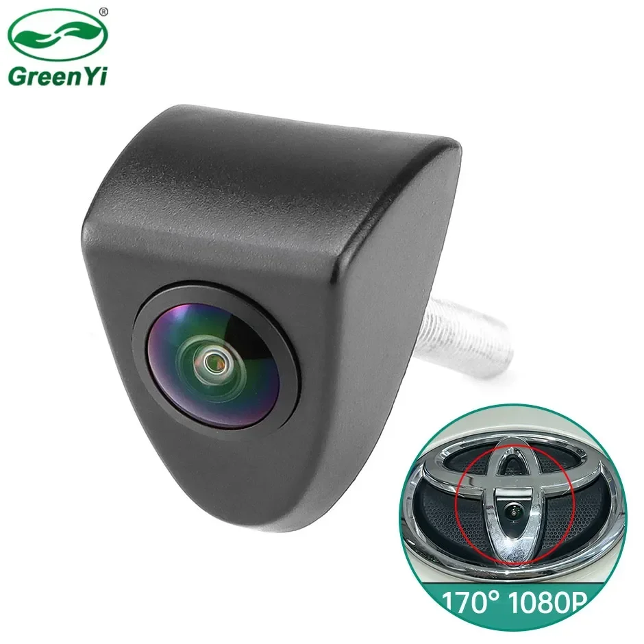 GreenYi CCD AHD 1080P Fahrzeug-Logo-Frontkamera für Toyota Avensis Crown Reiz Prius Prado Camry Yaris Corolla Hilux Image