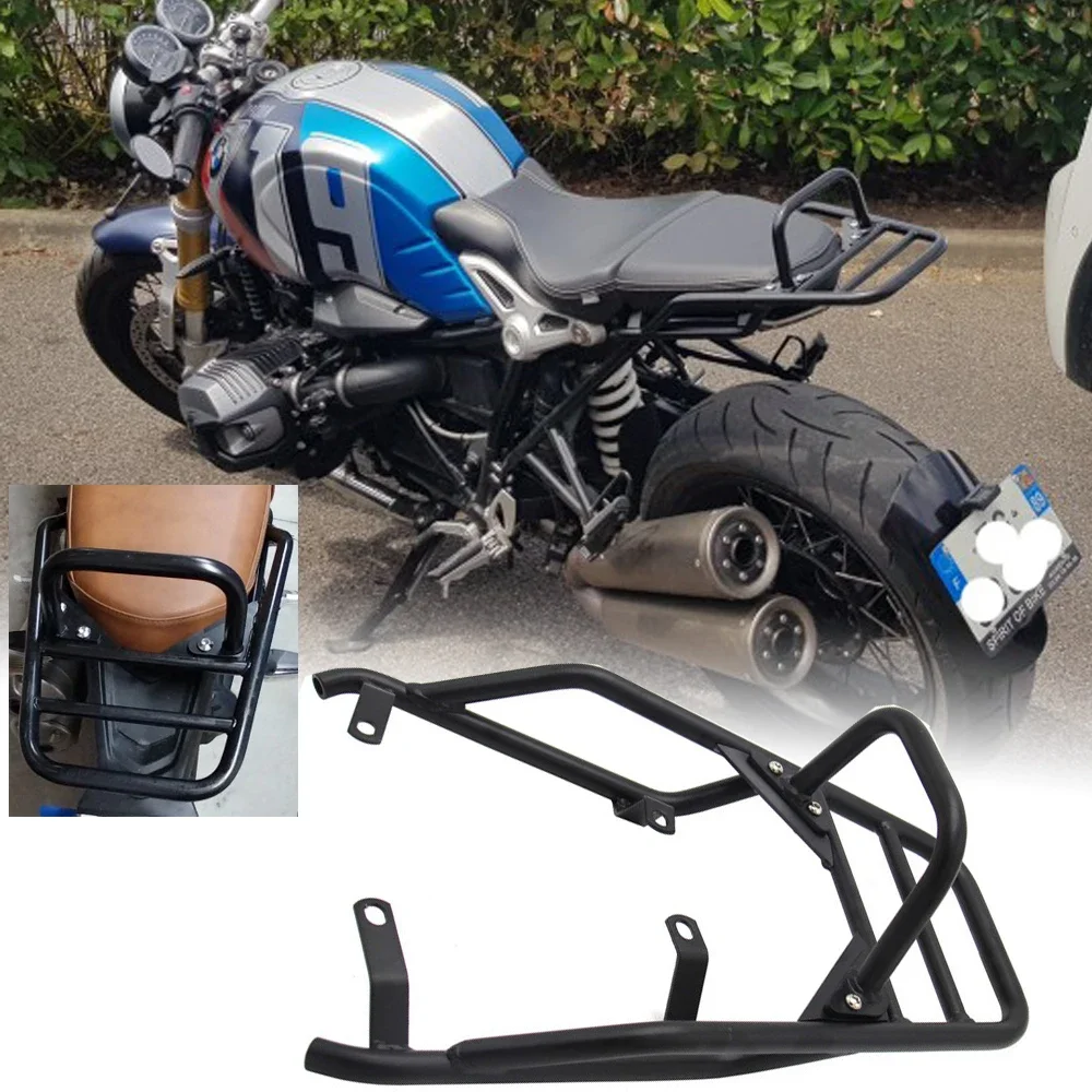 Motorrad zubehör Gepäckträger Heck träger Sitz griff Griff für BMW R neun t Pure Ninet Scrambler Racer Urban Gs 2014-2018 Image