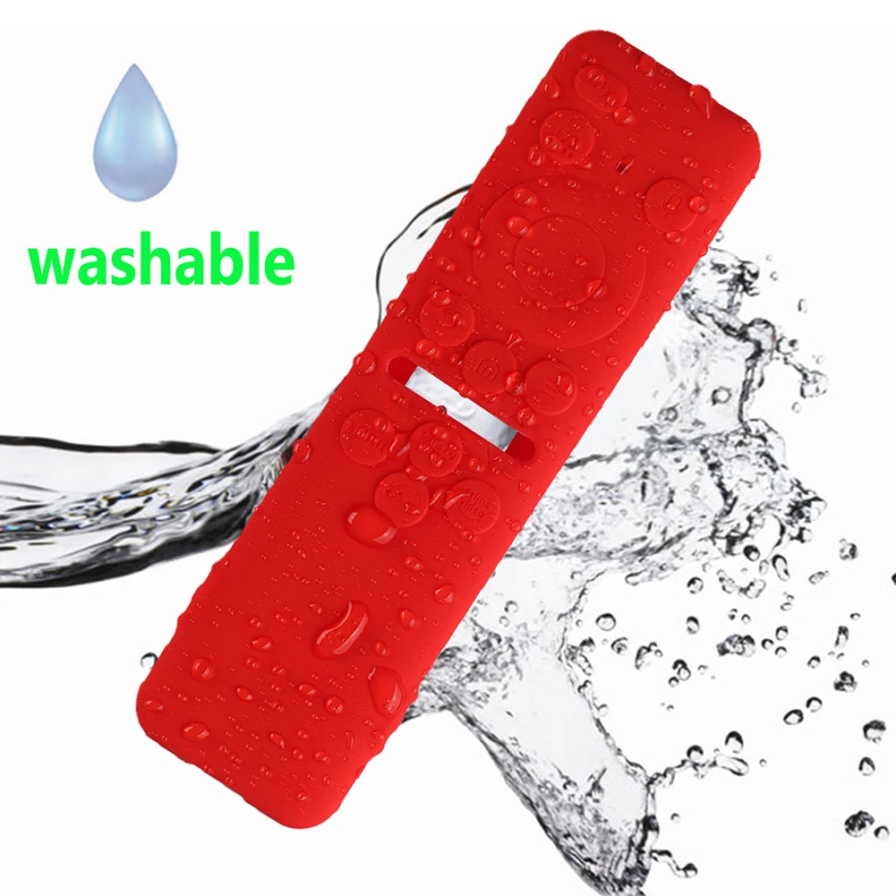 Fernbedienungshülle, Silikon-Schutzhülle, rutschfest, mit abnehmbarem Trageband für Samsung BN59-01432A BN59-01432B BN59-01432D Image