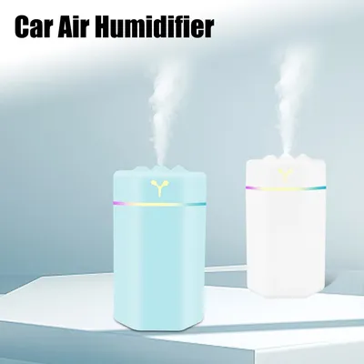 Elektrischer Luftbe feuchter Mini-Luft reiniger tragbar für Heimauto Cool Mist Sprayer USB-Aroma diffusor mit buntem Nachtlicht