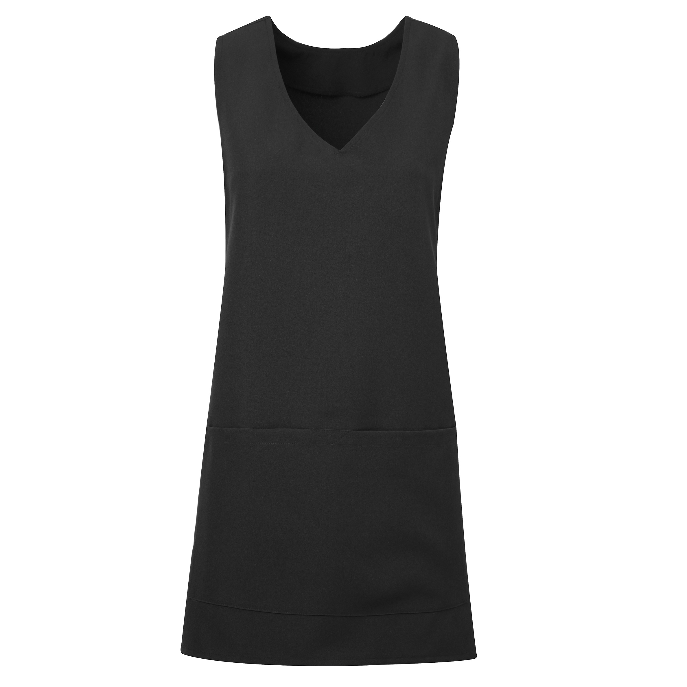 Premier Womens/Damen Wickel Tunic Schürze (Schwarz) Image