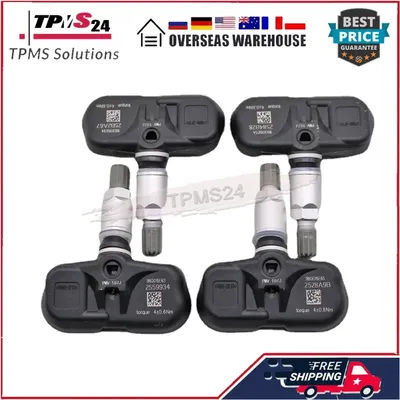 4x For Toyota 4runner Corolla Highlander Matrix Prius Rav4 Yaris 315MHz Tyre Pressure Sensor