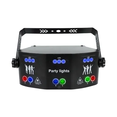 Professional DMX Stage Light 20W 15 Eyes LED Lighting Remote Control Strobe Light for DJ Bands Bars