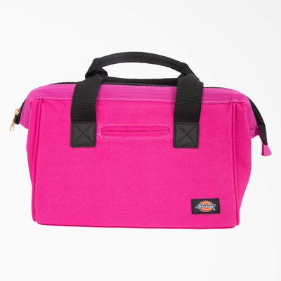 Dickies Men's 12-Inch Zippered Tool Bag - Hot Pink Size One (A88FO)