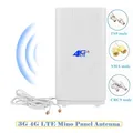 NUOVA Antenna 4G LTE ad alto guadagno Cavo da 2 m/5 m Doppia antenna di rete Mimo a lungo raggio per router WiFi/a banda larga mobile/amplificatore Hotspot