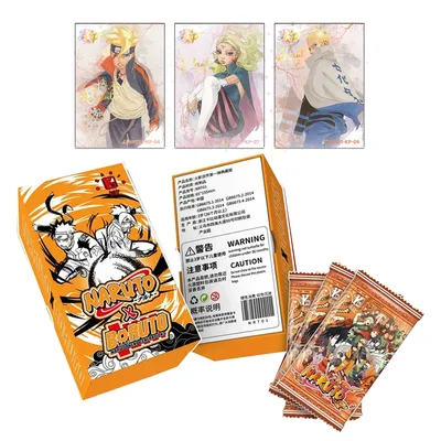 2024 New Bandai Naruto Cards Full Set Combination CP SSP Naruto Sasuke SP Tsunade Cartoon Anime