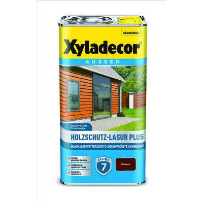 Holzschutz-Lasur Plus, Mahagoni, 4 l - Xyladecor Image