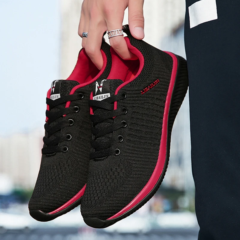 Maedef Herren schuhe atmungsaktive Schnürschuhe bequeme klassische Freizeit schuhe Outdoor Walking Sport Herren schuhe Tenis Masculino