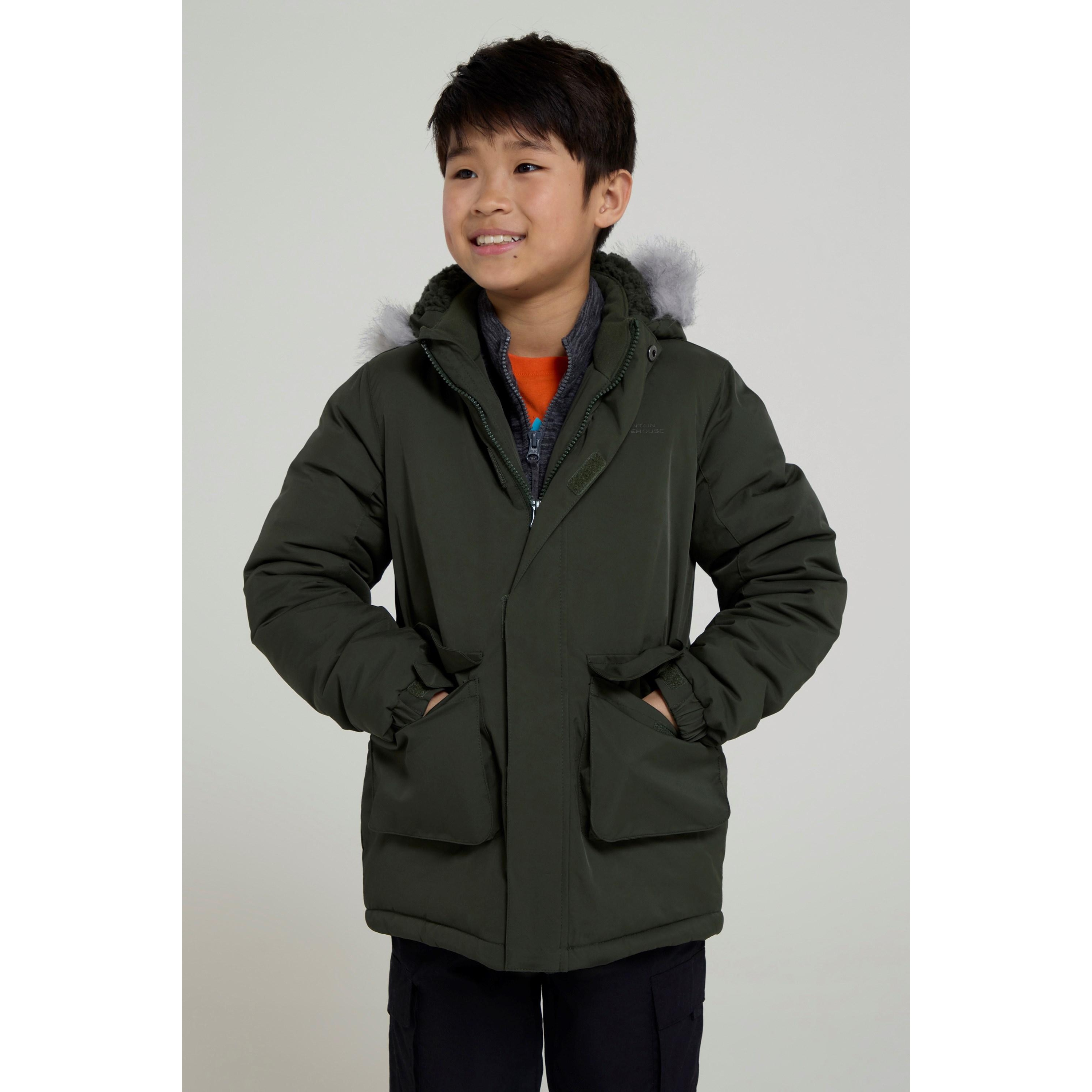 Mountain Warehouse - "Ranger" Jacke Wasserbeständig für Kinder (Grün)