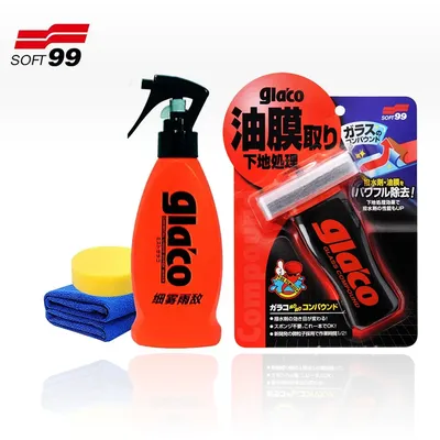 180ml Soft99 Japan Ultra Glaco Car Windshield Glass Water Rain Repellent Glass Hydrophobic Coating Anti-rain for Car Glass