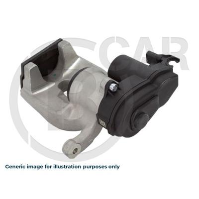 B CAR Bremssattel Universal hinten rechts m. integr. Feststellbremse für GENERAL MOTORS 22933777 008GM006 Image