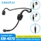 KIMAFUN Wired Headset microfono Dual Ear megafono Radio microfoni per Hosting canto insegnamento