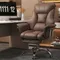 Leather Computer Chair Chaise Gaming Recliner Bedroom Executive Chair Office Reading Footrest Silla