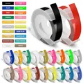 1 pièces Compatible 9mm Dymo 3D ruban d'étiquettes manuel Dymo 3D ruban de gaufrage pour Dymo Motex E101 E202 imprimante d'étiquettes 12965 1540 étiqueteuse