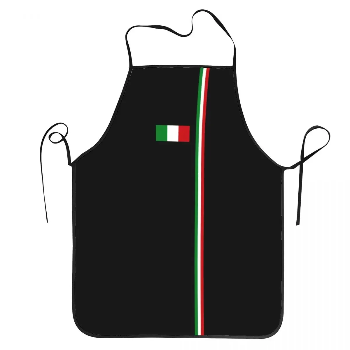 50X75 cm rétro drapeau italien Pizza tabliers hommes femmes italie fierté adulte unisexe Cuisine Chef bavoir Tablier Cuisine Cuisine Cuisson cuisson