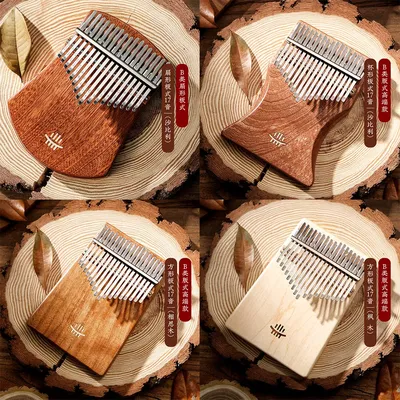 Hluru Professional Kalimba 17 Key Thumb Piano High-quality Kalimba 17 Key Finger Piano Beginners