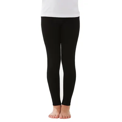 Thermo-Leggings für Kinder, schwarz