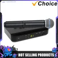 Sistema vocale con microfono wireless professionale BLX4 BL14 BLX24 BLX4R con microfono BETA58 BETA58A per la registrazione del palco di karaoke DJ