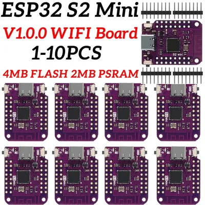 ESP32 S2 Mini WIFI Board basierend auf ESP32-S2FN4R2 4 MB FLASH 2 MB PSRAM MicroPython für Arduino Image