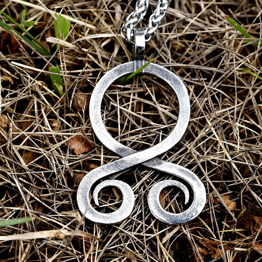 NEUE männer 316L edelstahl Vintage Nordischen Viking Amulett Anhänger Halskette mode Schmuck Geschenk kostenloser versand Image