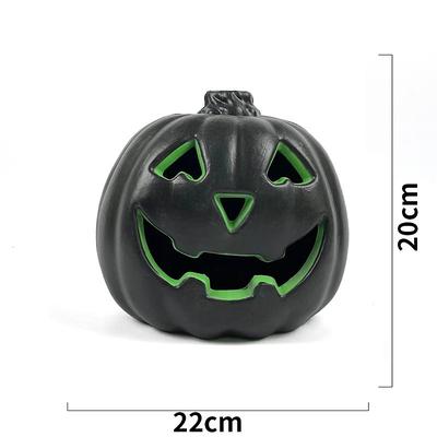 Halloween Pumpkin Decorations Outdoor Garden Decorations LED Lantern Scene Layout With Many Expressions Funny Pumpkin Lantern Decoration Easter Hollow Big Pumpkin Glowing