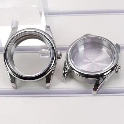 36mm 40mm Luxury Watch Case 316L Stainless Steel For Seiko NH35 NH34 NH36 NH38 Miyota 8215 Movement 28.5mm Dial Oyster Perpetual