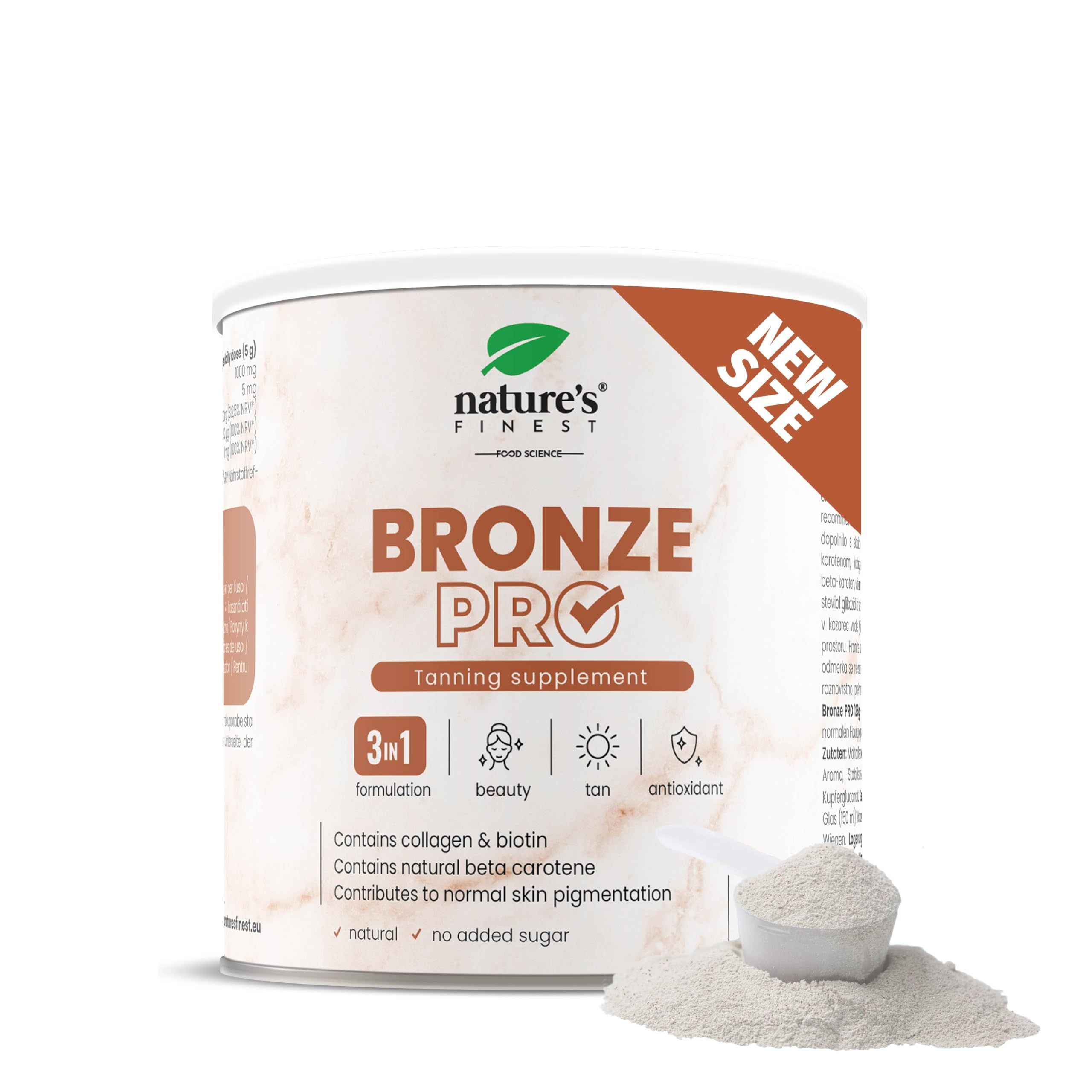 Nature's Finest Bronze PRO 125 g Polvere