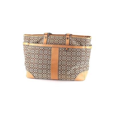 Coach Factory Diaper Bag: Tan Tweed Bags