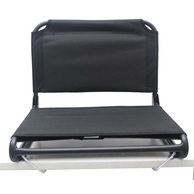 TEMU Trail Extra Wide Stadium Seat With Hooks, Black