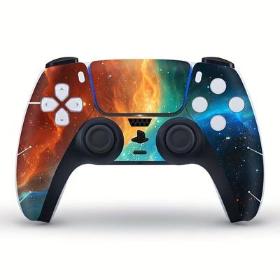 TEMU 1pc Ps5 Game Controller Appearance Sticker - Upgrade Your Ps5 Game: Grip Joystick Skin , Anti-dirty And Scratch-resistant, Protects The Game Controller