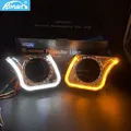 RONAN LED Coperture integrate Angel Eye Switchback Ambra Bianco Giallo DRL per 3.0 pollici WST Q5 Bi