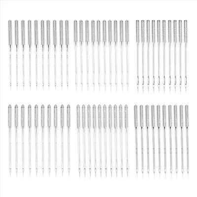 Sewing Machine Needles, 60Pcs Universal Ballpoint Sewing Machine Needles Sewing Machine Accessories