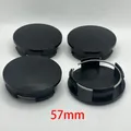 4 Pz/set 57 millimetri Auto Centro Coprimozzo Della Copertura In Bianco Senza Logo Per Mazda 2 3 5 6 CX5 CX7 CX9 RX8 Auto Rim Coprimozzo Accessori