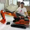 385CF RC Giant Excavator 1/8 Metal Heavy Duty Remte Control Digger Machine Model with Light System