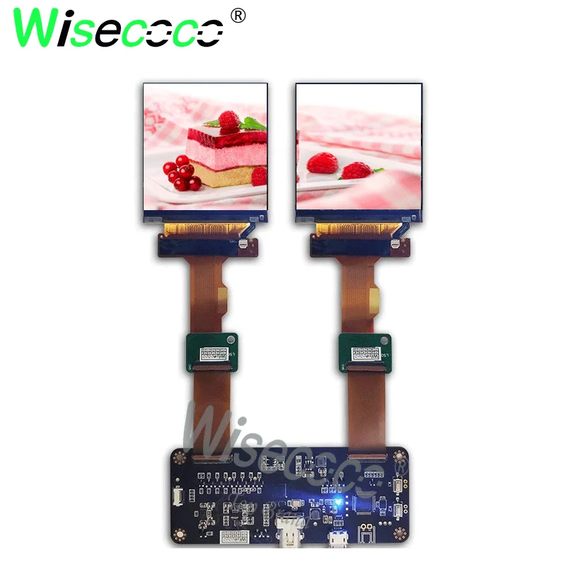 2,9 zoll 1440x1440 2K LCD Display 120Hz VR Display Head Mounted Display 120Hz Frequenz fahrer Bord Image