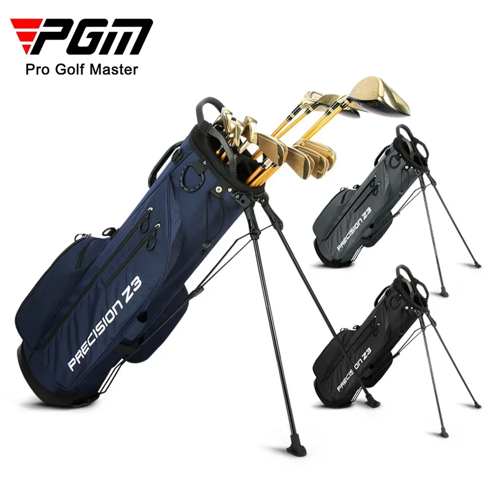 PGM Golftaschen für Herren und Damen, leichte, multifunktionale Standtasche, bietet Platz für einen kompletten Schläger QB074 Image