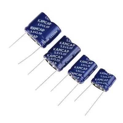 1PCS Super kondensator farad kondensator kombination typ 5,5 V 0,22 F 0,47 F 1F 1,5 F 2F 4F 5F 10F Image